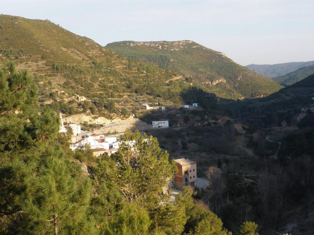 Hotel Restaurante Vinas Viejas Fuentes de Ayódar Buitenkant foto