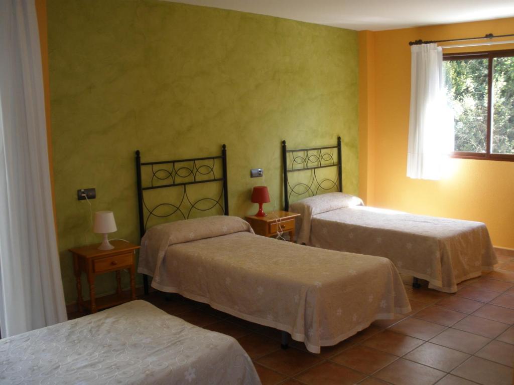 Hotel Restaurante Vinas Viejas Fuentes de Ayódar Kamer foto