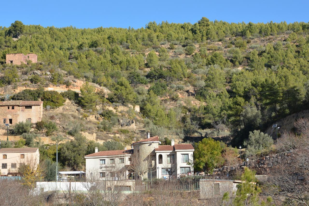 Hotel Restaurante Vinas Viejas Fuentes de Ayódar Buitenkant foto